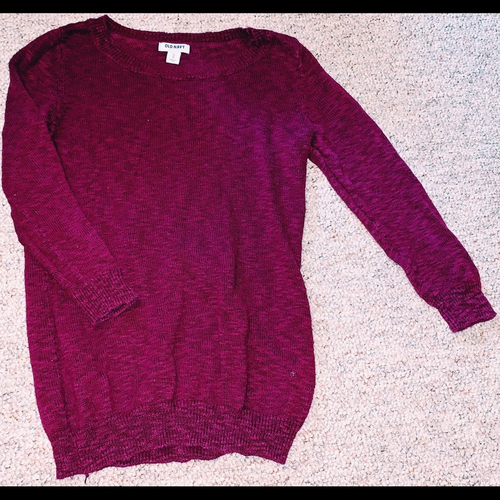 Maroon sweaters